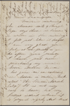 Hawthorne, Una, ALS to [Nathaniel Peabody], grandfather. Oct. 26, 1854. Postscript by SAPH.