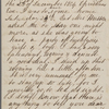 Hawthorne, Una, ALS to [Nathaniel Peabody], grandfather. Dec. 31, [1854]. Postscript by SAPH.