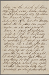 Hawthorne, Una, ALS to [Nathaniel Peabody], grandfather. Dec. 31, [1854]. Postscript by SAPH.