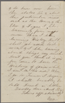 Hawthorne, Una, ALS to Elizabeth [Palmer Peabody], aunt. Feb. 8, [1855]. 