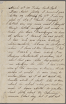 Hawthorne, Una, ALS to Elizabeth [Palmer Peabody], aunt. Mar. 16, 1855. 
