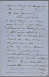 Hawthorne, Una, ALS to Elizabeth [Palmer Peabody], aunt. Sep. 30, 1855. 