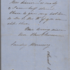 Hawthorne, Una, ALS to Elizabeth [Palmer Peabody], aunt. Sep. 30, 1855. 