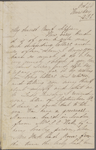 Hawthorne, Una, AL (incomplete?) to Elizabeth [Palmer Peabody], aunt. Oct. 24, 1856. 