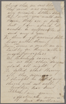 Hawthorne, Una, ALS to Elizabeth [Palmer Peabody], aunt. Nov. 30, 1856. 