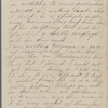 Hawthorne, Una, ALS to Elizabeth [Palmer Peabody], aunt. Dec. 18, 1856. 