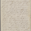 Hawthorne, Una, ALS to Elizabeth [Palmer Peabody], aunt. Jan. 27 - 29, 1857.