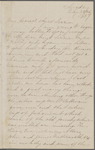 Hawthorne, Una, ALS to Elizabeth [Palmer Peabody], aunt. Feb. 22, 1857.