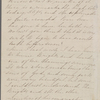 Hawthorne, Una, ALS to Elizabeth [Palmer Peabody], aunt. Feb. 22, 1857.