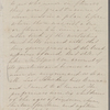 Hawthorne, Una, ALS to Elizabeth [Palmer Peabody], aunt. Feb. 22, 1857.