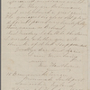 Hawthorne, Una, ALS to Elizabeth [Palmer Peabody], aunt. Feb. 22, 1857.