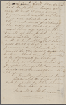 Hawthorne, Una, ALS to Elizabeth [Palmer Peabody], aunt. Mar. 24, 1857.