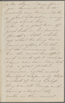 Hawthorne, Una, ALS to Elizabeth [Palmer Peabody], aunt. Apr. 7, 1857.