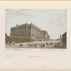 Das Schloss Schönbrunn gegen den Garten