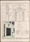 Comparative details -- Group 38. Apartment house entrances.