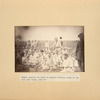 Common convicts on their to eastern Siberia.  Lunch on the road near Tomsk, 1885. (K)