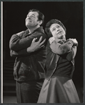 Eugène Roche and Jenny Egan in the 1961 production of Under Milk Wood