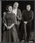 Sada Thompson, Dana Elcar and John Harkins in the 1961 production of Under Milk Wood