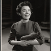 Sada Thompson in the 1961 production of Under Milk Wood