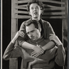 Sada Thompson and Jack Dodson in the 1961 production of Under Milk Wood