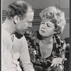 Harry Towb and Shelley Winters in the stage production Under the Weather