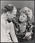 Harry Towb and Shelley Winters in the stage production Under the Weather