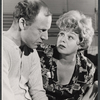 Harry Towb and Shelley Winters in the stage production Under the Weather