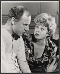 Harry Towb and Shelley Winters in the stage production Under the Weather