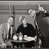 Harry Towb, Shelley Winters and Arthur Storch in the stage production Under the Weather