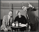 Harry Towb, Shelley Winters and Arthur Storch in the stage production Under the Weather