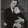 Gig Young and Sandra Church in rehearsal for the stage production Under the Yum-Yum Tree