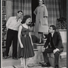 Gig Young, Sandra Church, Nan Martin and Dean Jones in the stage production Under the Yum-Yum Tree