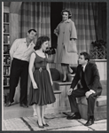 Gig Young, Sandra Church, Nan Martin and Dean Jones in the stage production Under the Yum-Yum Tree