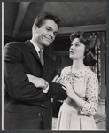 Dean Jones and Sandra Church in the stage production Under the Yum-Yum Tree