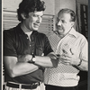 Michael Tolan and Lou Jacobi in the stage production Unlikely Heroes
