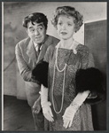 Kurt Kasznar and Natalie Schafer in the 1955 stage production Six Characters in Search of an Author