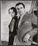 Hale Gabrielson and Francis Bethencourt in the 1955 stage production of Six Characters in Search of an Author