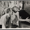 Charles Lutz and Kaye Kingston in the stage production The Victims