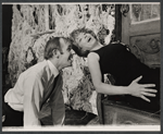 Charles Lutz and Kaye Kingston in the stage production The Victims