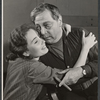 Kathleen Widdoes and Luther Adler in the stage production of A View from the Bridge