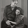 Luther Adler and Kathleen Widdoes in the stage production A View from the Bridge
