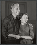 Paul Haney and Kathleen Widdoes in the stage production A View from the Bridge