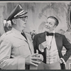 Edward Andrews and Cyril Ritchard in the stage production A Visit to a Small Planet