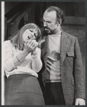 Julie Harris and Richard Kiley in the stage production Voices