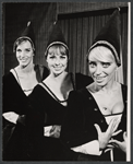 Unidentified actor, Sarah Atkinson, and April Olrich in the stage production Wait a Minim!