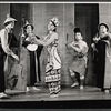 Dana Valery [center] and unidentified others in the stage production Wait a Minim!