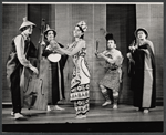 Dana Valery [center] and unidentified others in the stage production Wait a Minim!