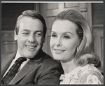 Kevin McCarthy and Dina Merrill in the pre-Broadway tryout of the stage production A Warm Body