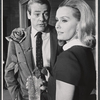 Kevin McCarthy and Dina Merrill in the pre-Broadway run of the stage production A Warm Body