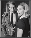 Kevin McCarthy and Dina Merrill in the pre-Broadway tryout of the stage production A Warm Body